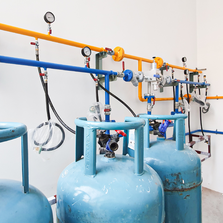 Hệ thống gas công nghiệp luôn đặt yếu tố an toàn lên hàng đầu